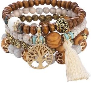 Bohemian Charm Statement Bracelet