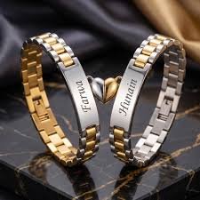 Couple Matching Magnetic Bracelets